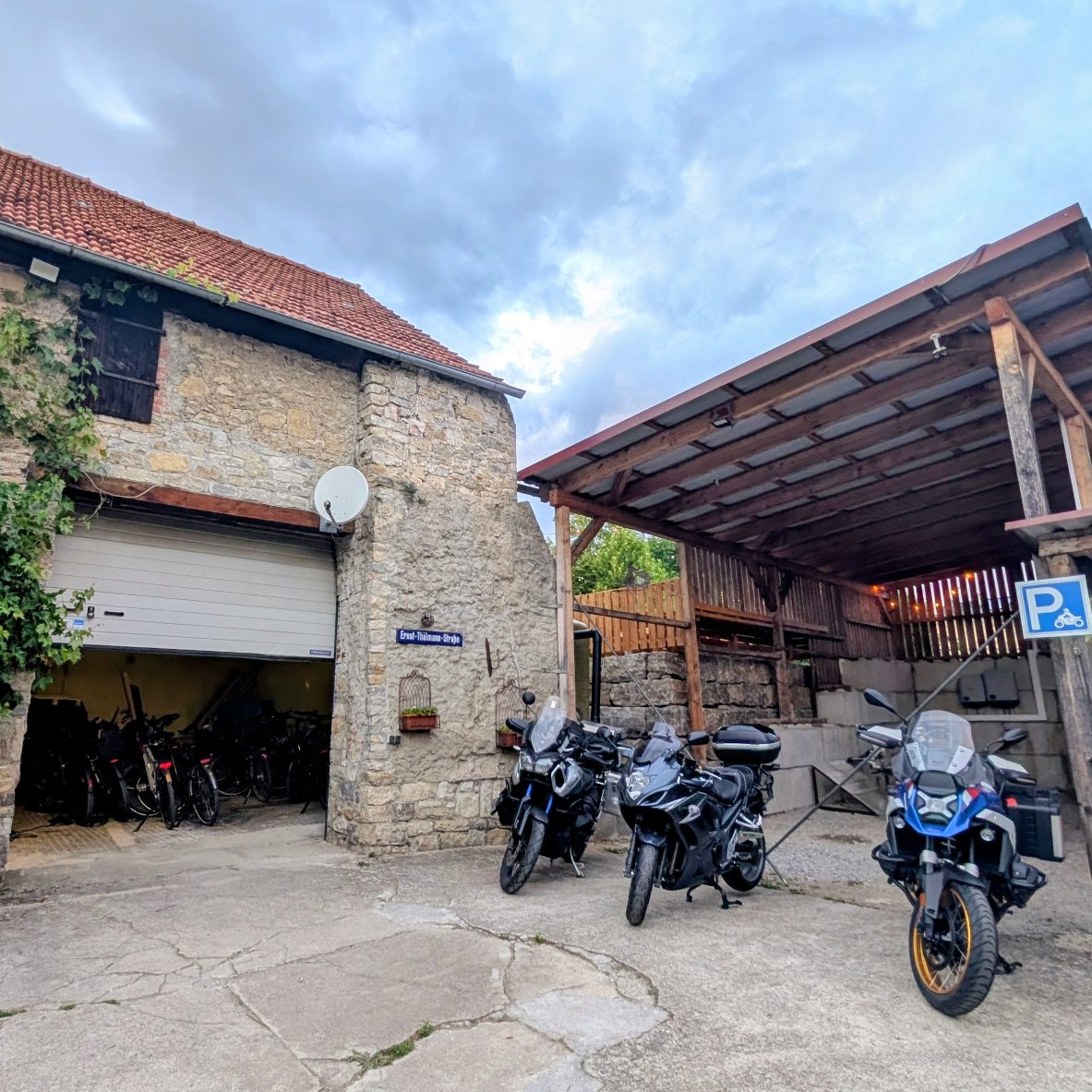 Fahrradgarage